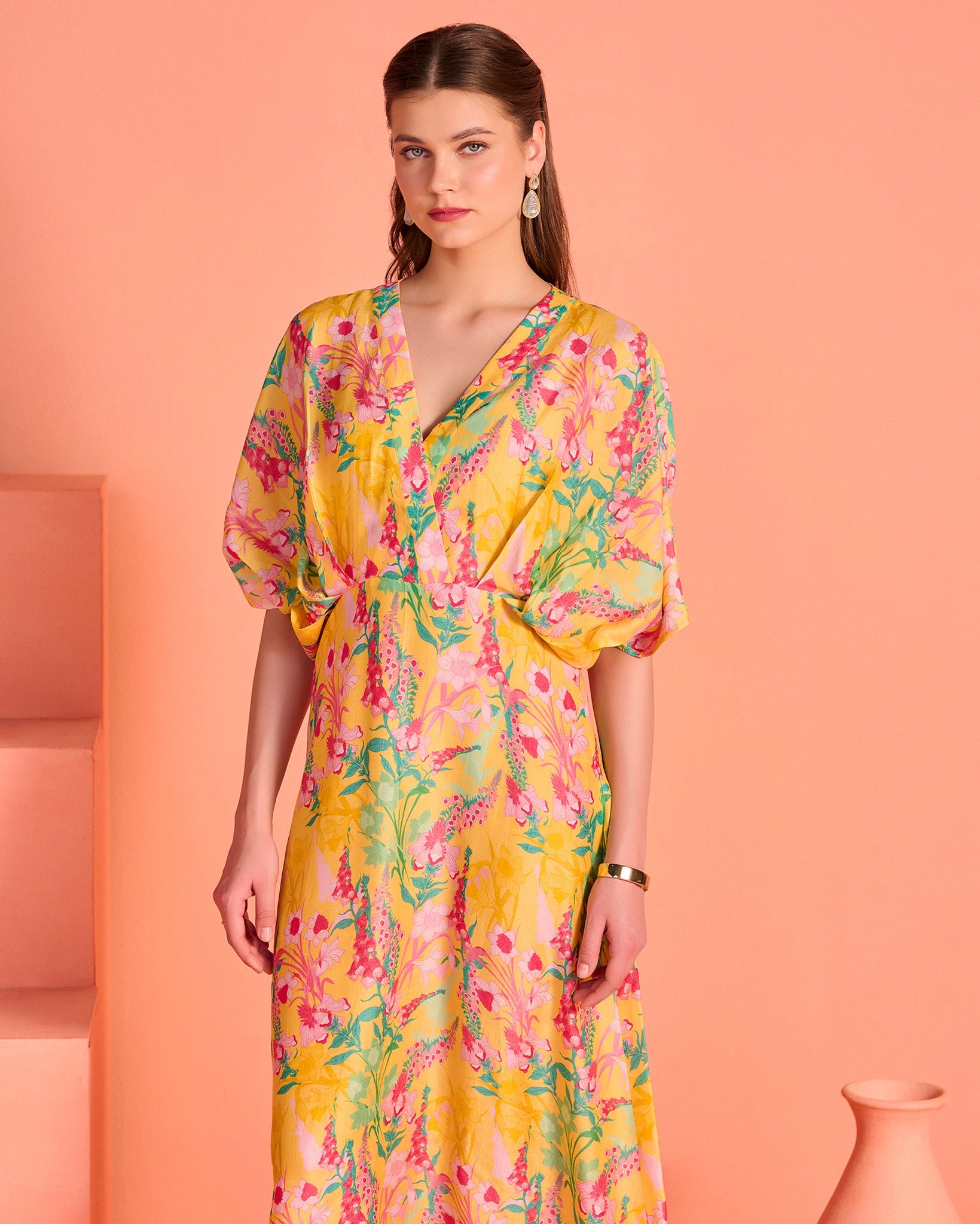 Yellow Mallika Tunic