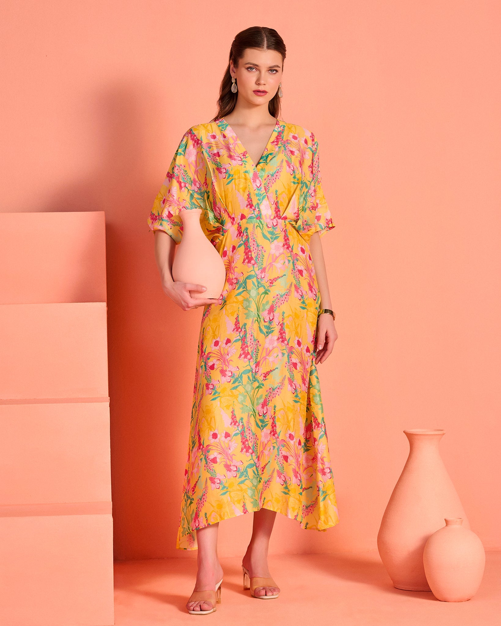 Yellow Mallika Tunic