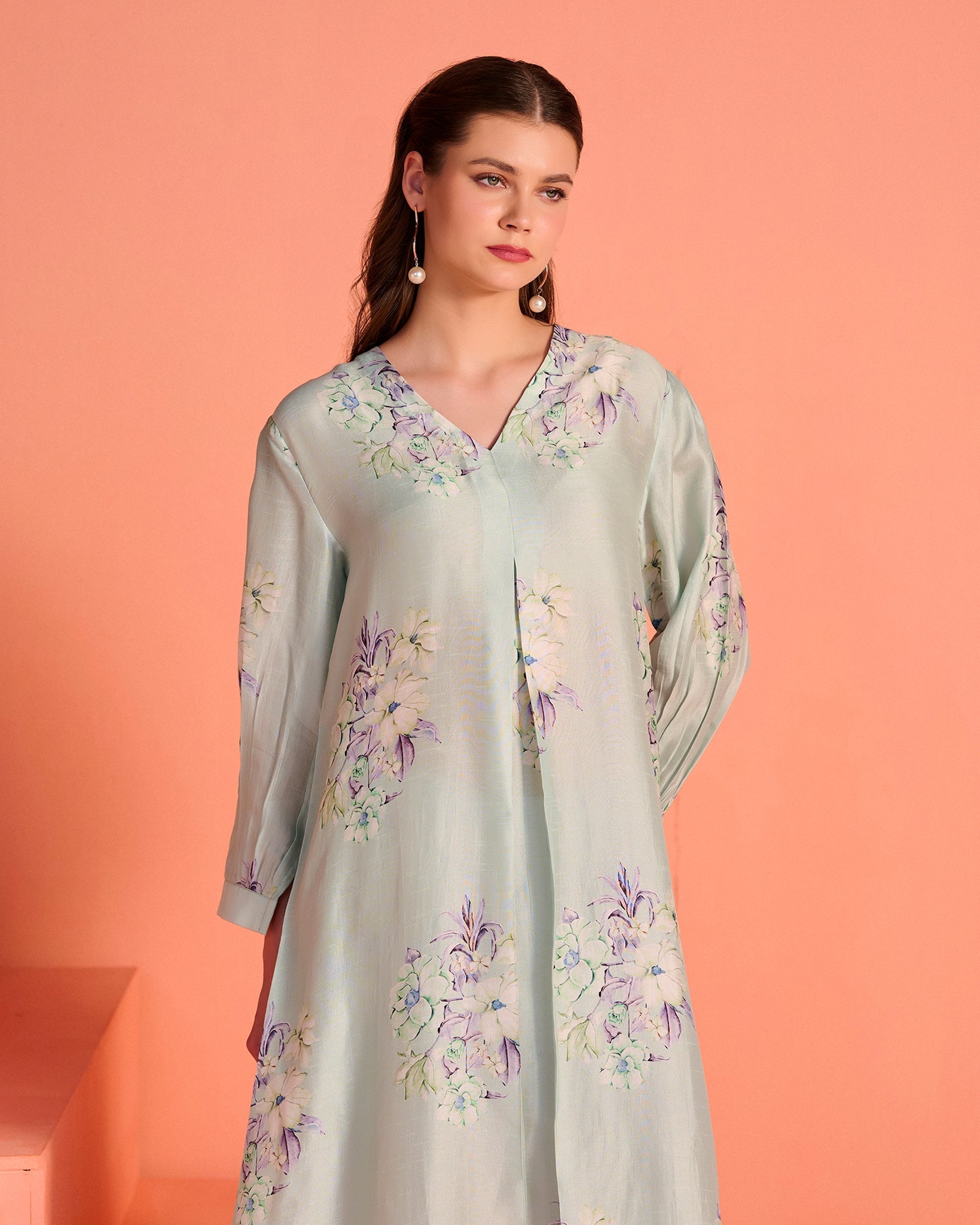 Blue Mrinal Co-Ord Set