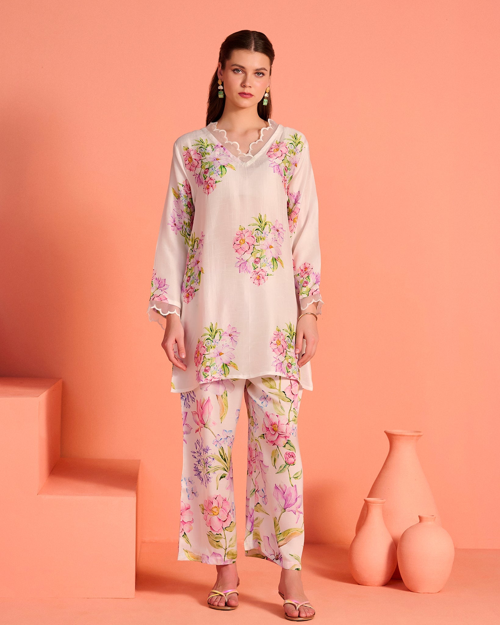 Blue Meher Co-Ord Set