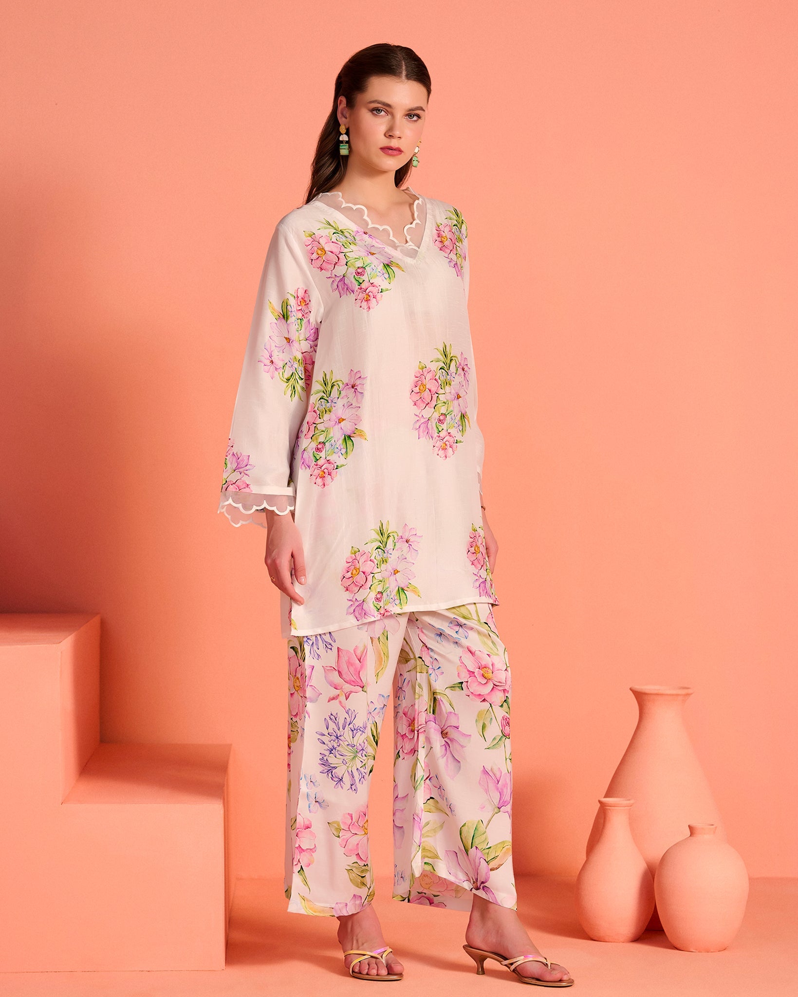 Blue Meher Co-Ord Set