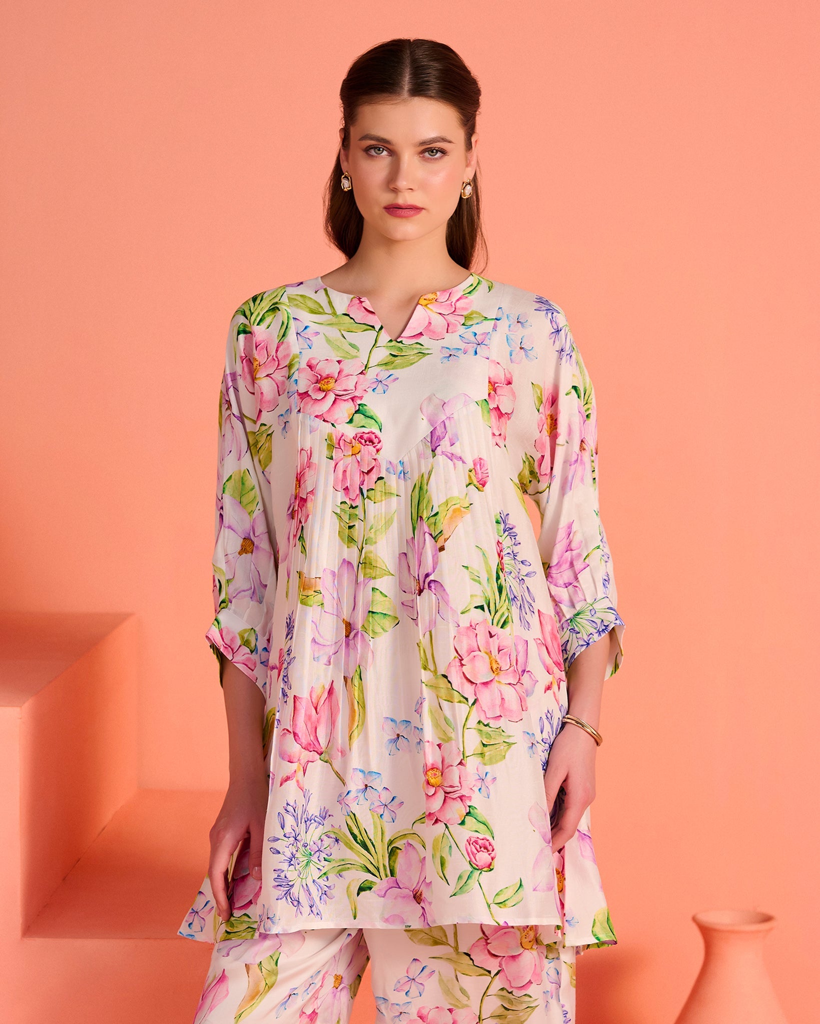 White Kusum Co-Ord Set