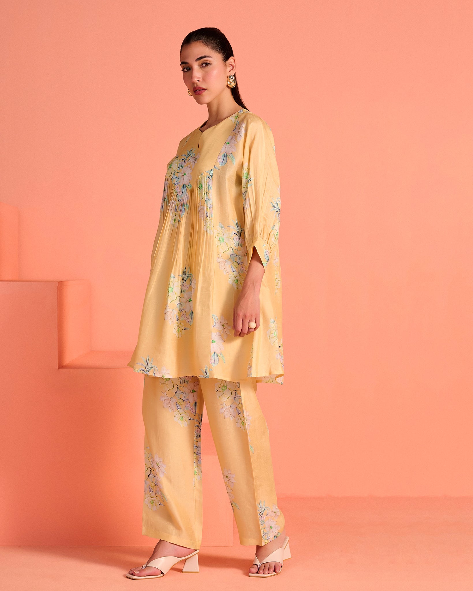 Yellow Kusum Co-Ord Set