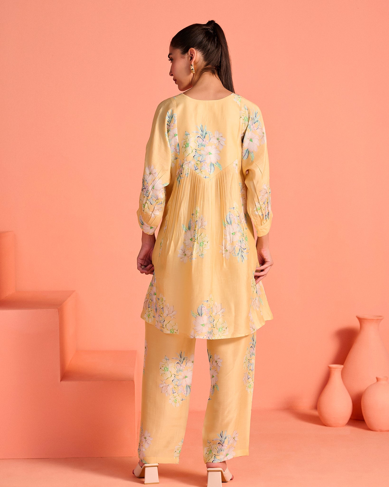 Yellow Kusum Co-Ord Set
