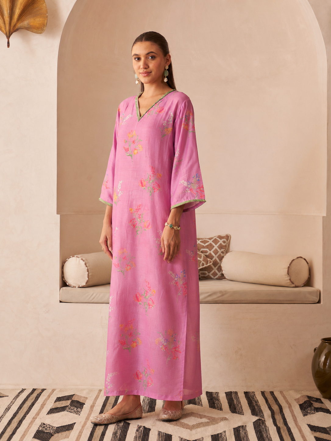 Pink Marjan Jalabiya