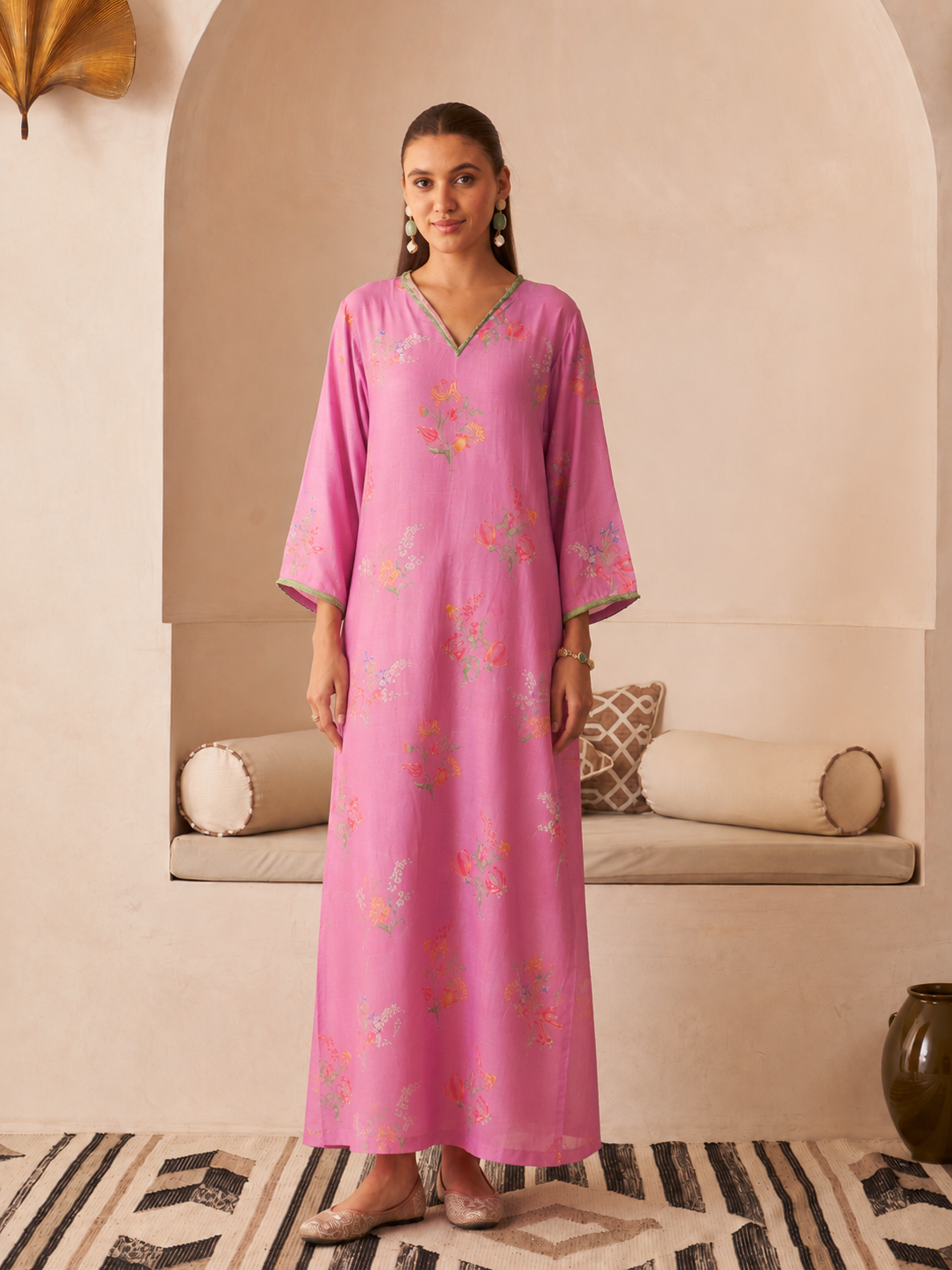 Pink Marjan Jalabiya