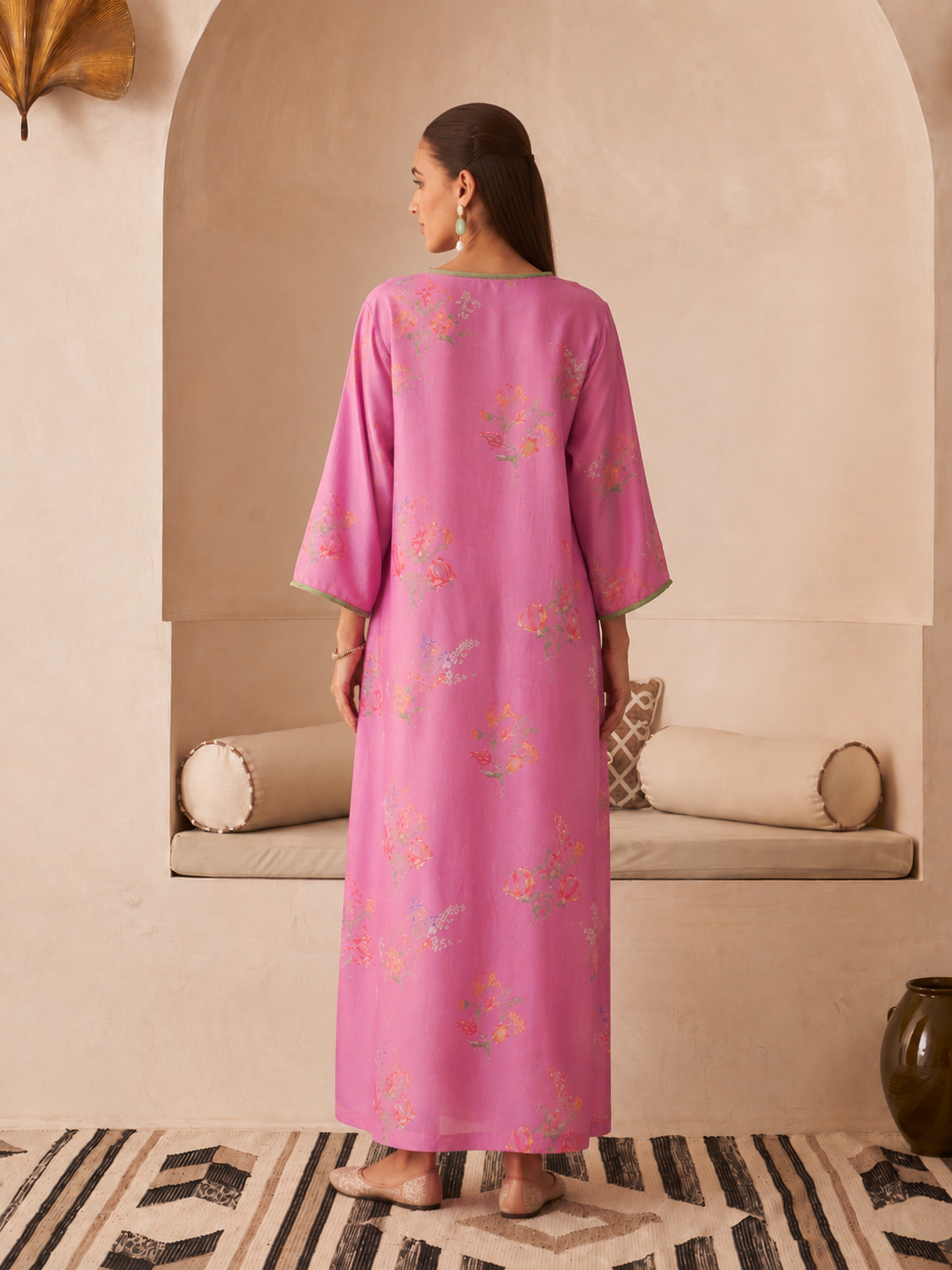 Pink Marjan Jalabiya