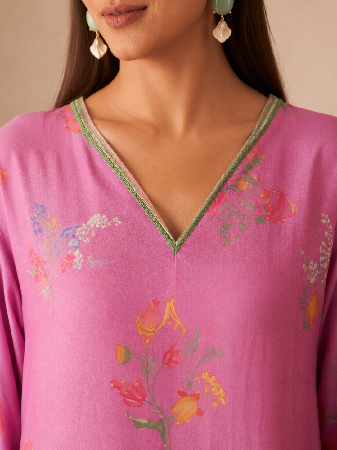 Pink Marjan Jalabiya