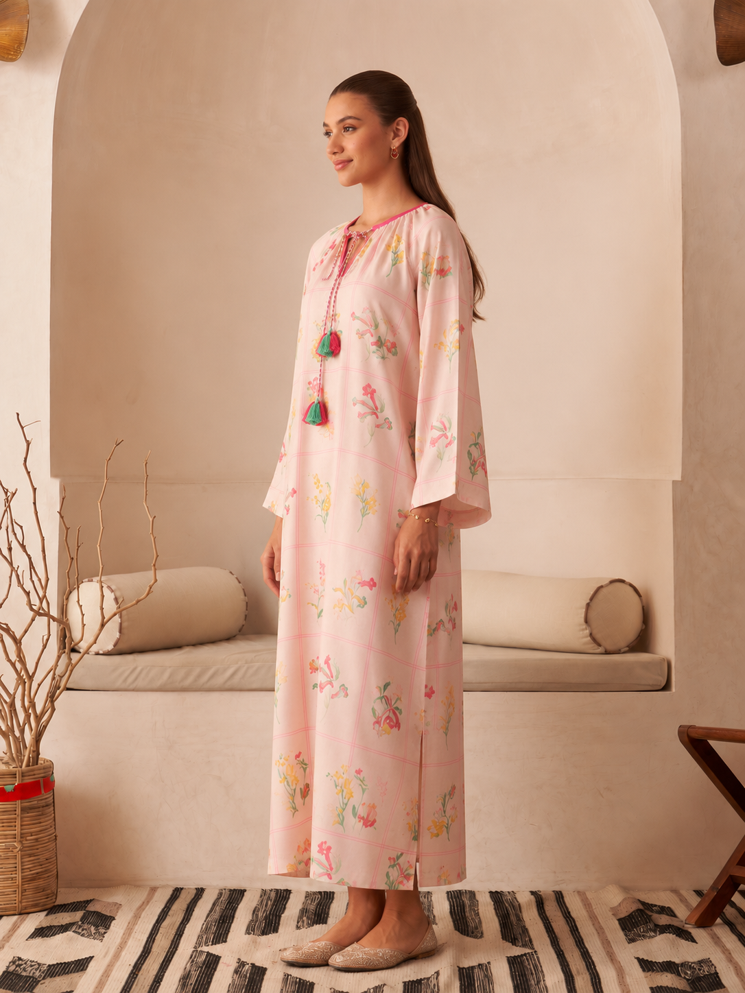 Pink Haya Jalabiya