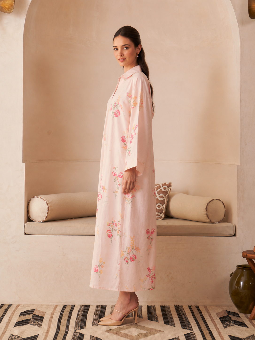 Pink Almas Jalabiya