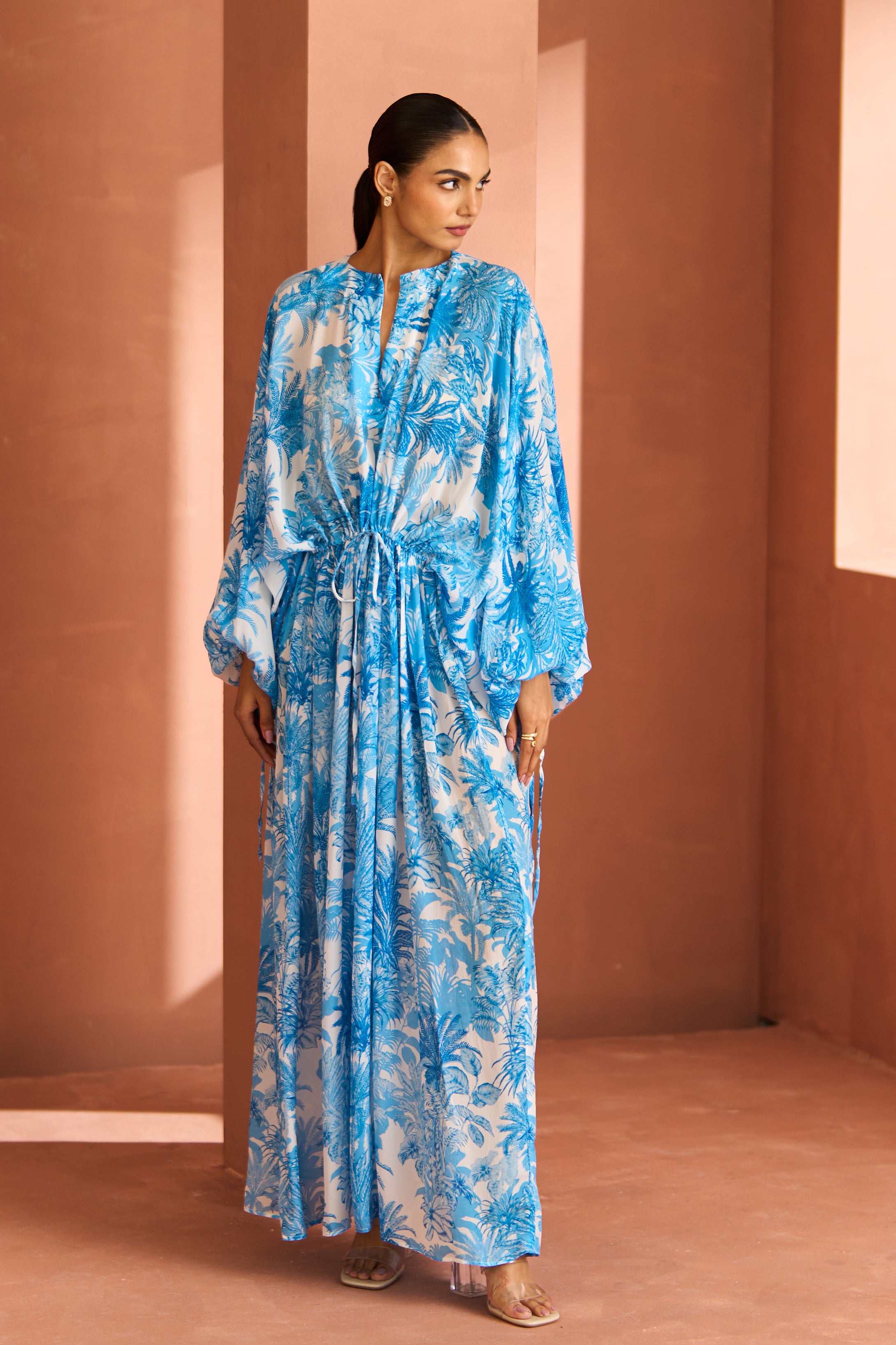 Blue Amal Kaftan