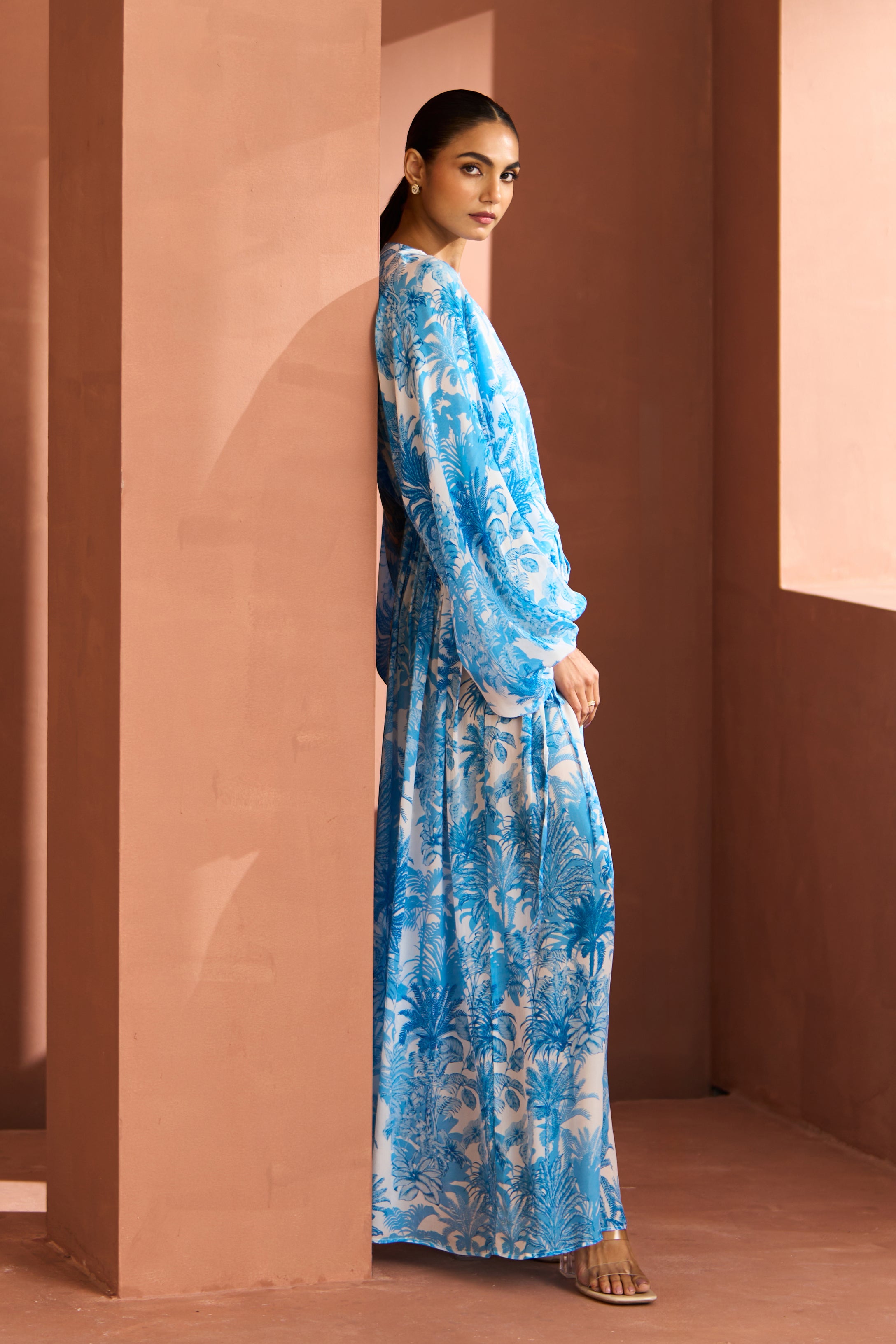 Blue Amal Kaftan