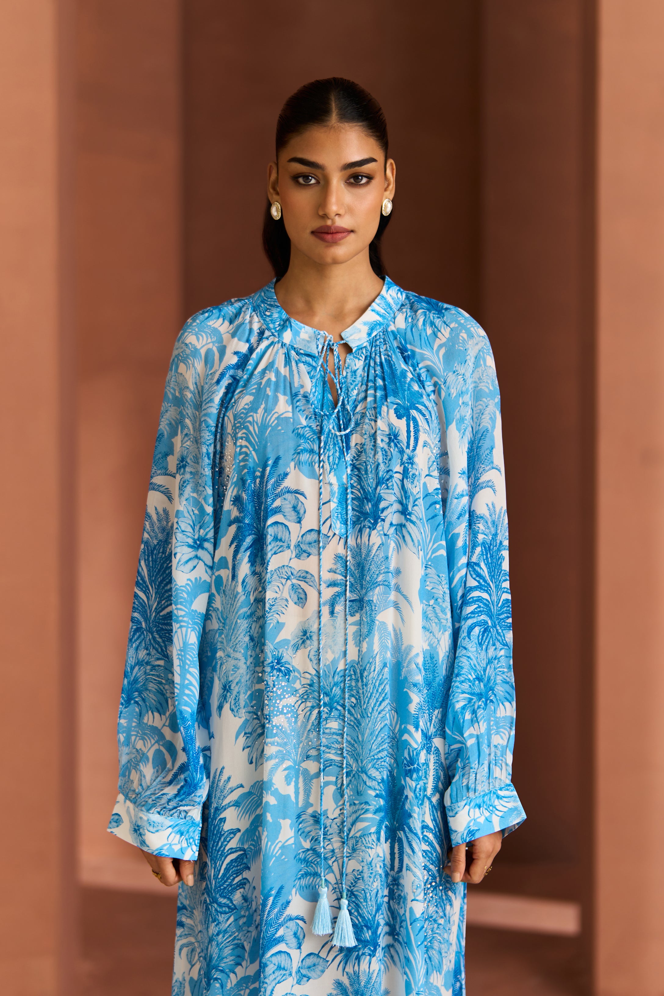 Blue Zahara Dress