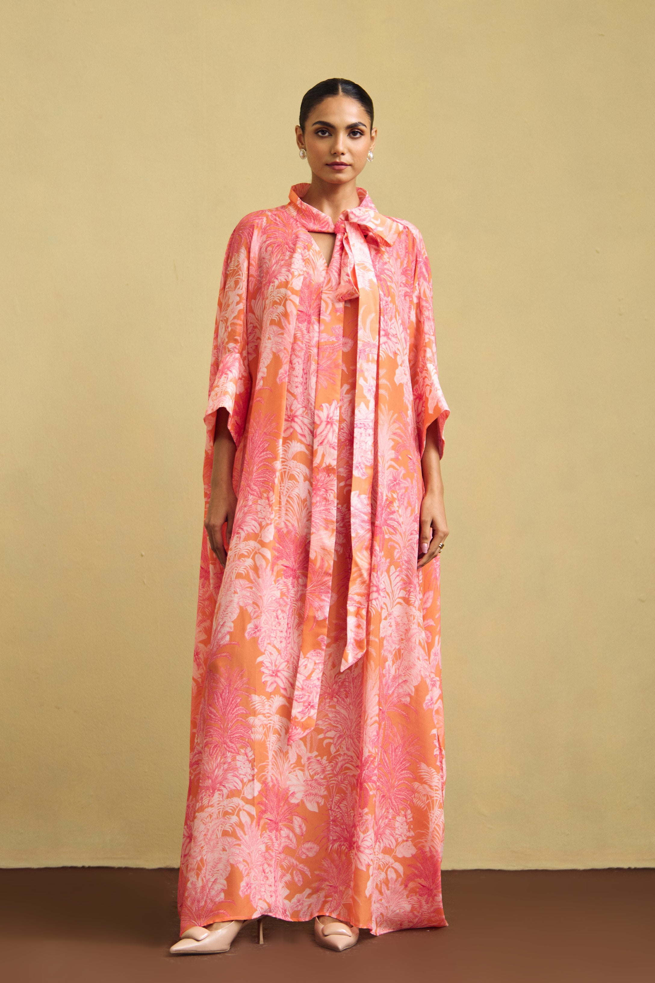 Peach Layani Dress