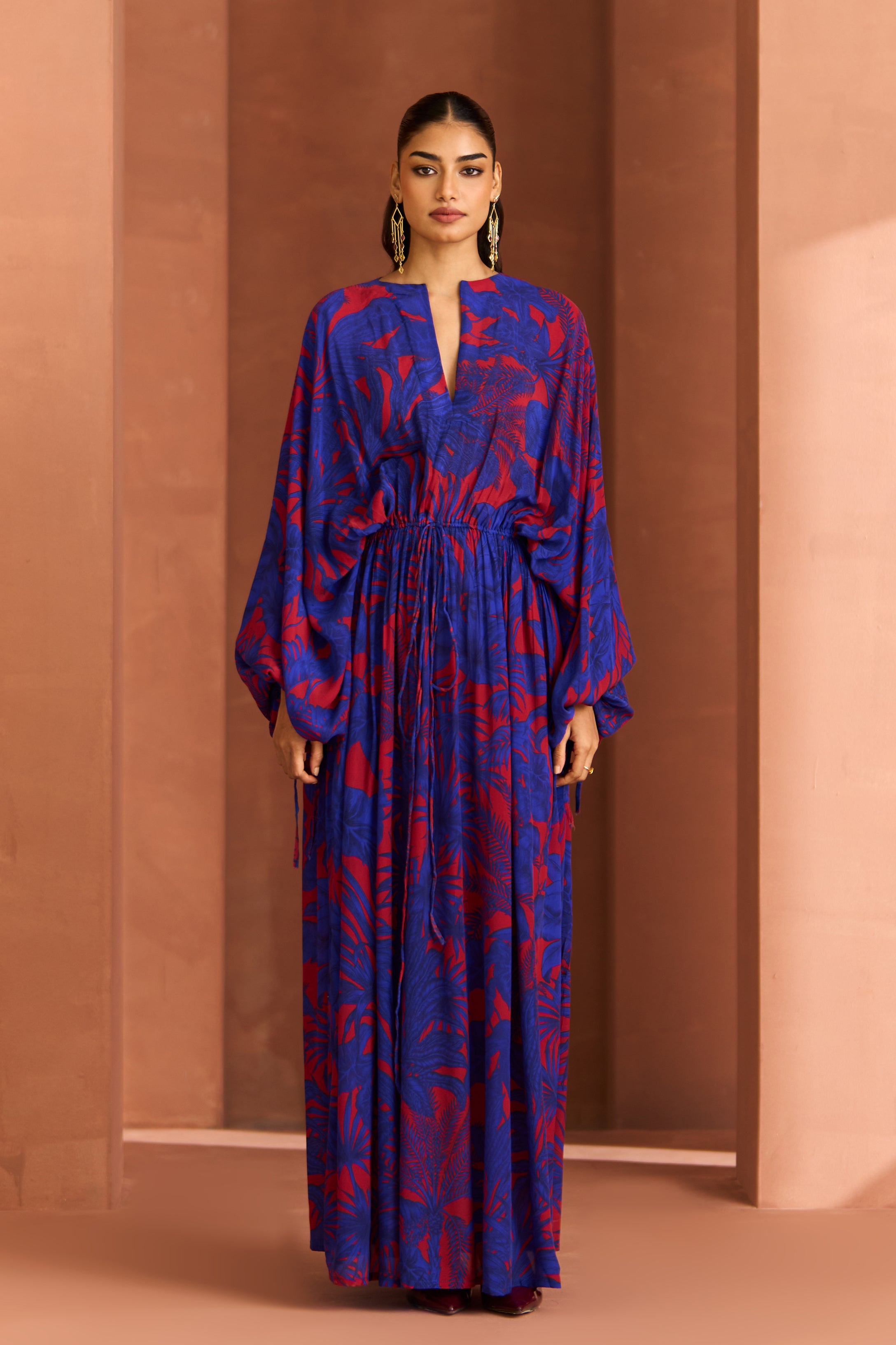 Blue Amal Kaftan