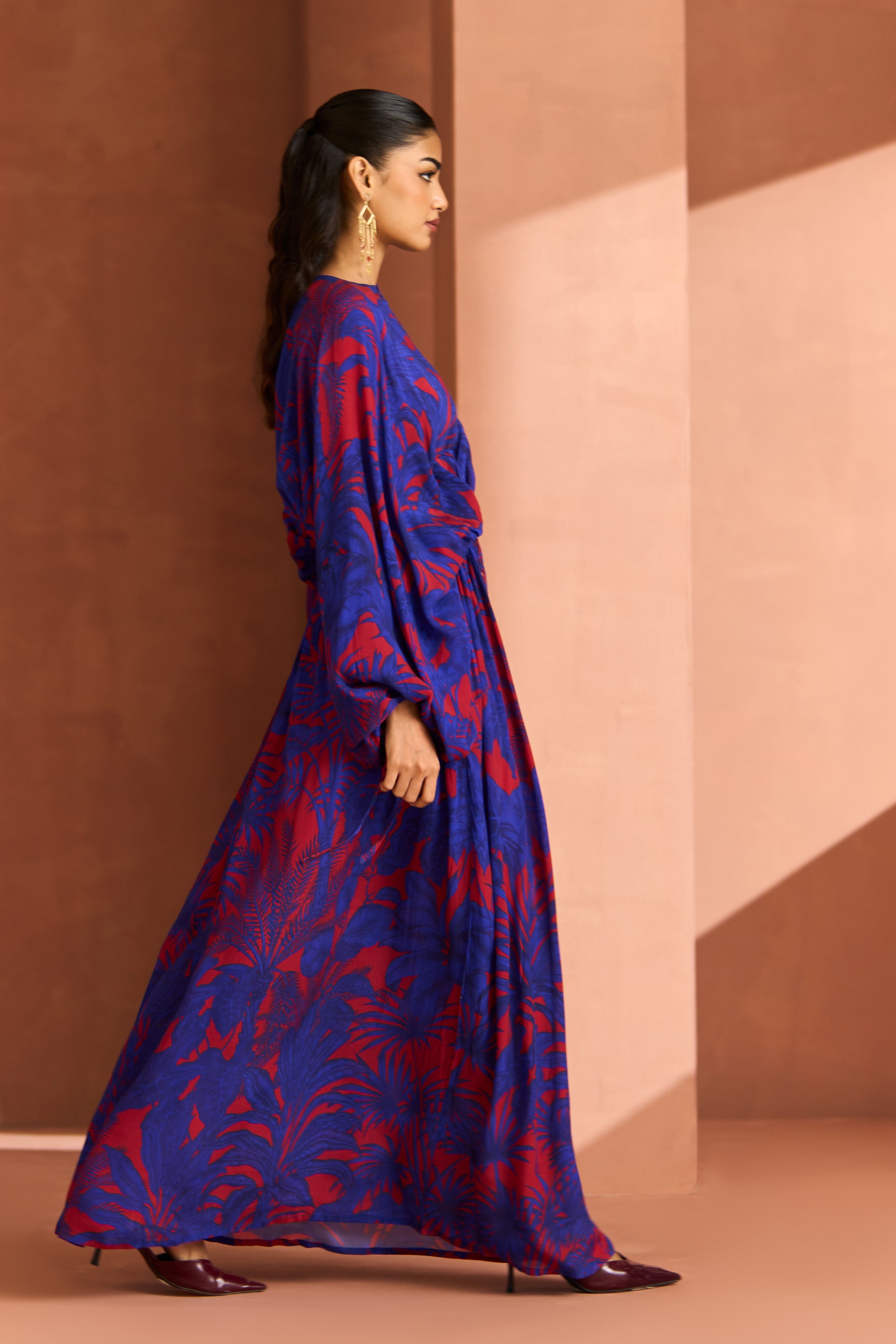 Blue Amal Kaftan