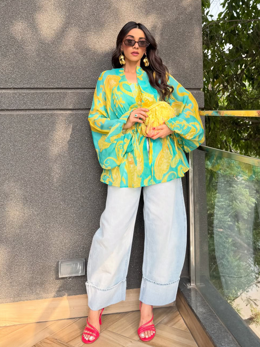 Mehak Jain In Noura Shirt